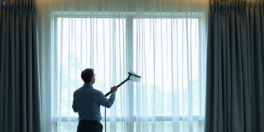 Commercial curtain steam cleaning service unanderra-nsw hotels offices