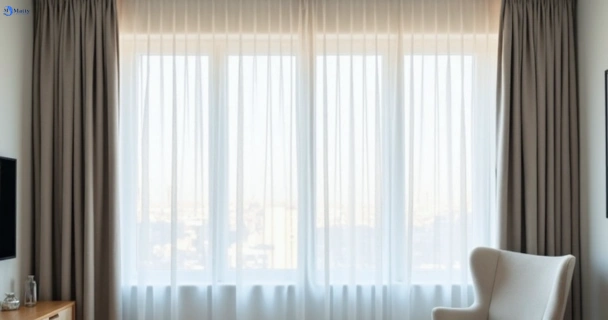 Freshly steam cleaned curtains in unanderra-nsw QLD